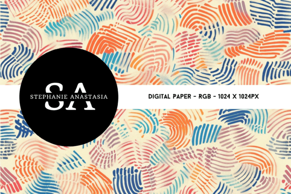 Download Retro Digital Paper Pattern - Pattern Collection