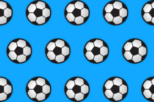 Download Soccer Balls Seamless Pattern - Pattern Collection