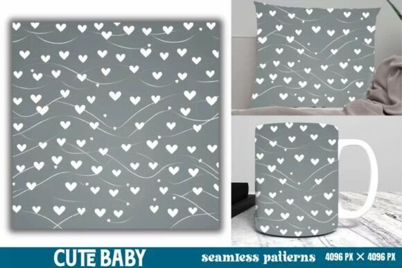 Download Cute Baby Pastel Digital Papers Pattern - Pattern Collection