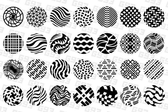 Download Circle Patterned Design Elements - Pattern Collection
