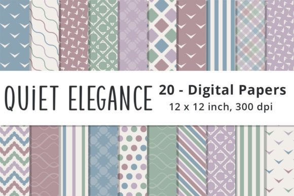 Download Seamless Muted Color Pattern Papers - Pattern Collection