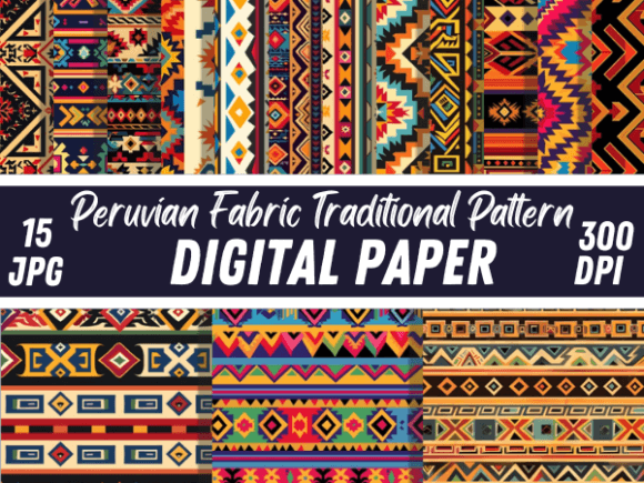 Download Peruvian Fabric Traditional Pattern - Pattern Collection