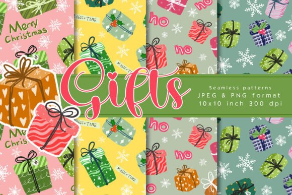 Download GIFTS Christmas Pattern Mini Set - Pattern Collection