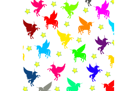 Download Unicorn Pattern, Digital Paper - Pattern Collection
