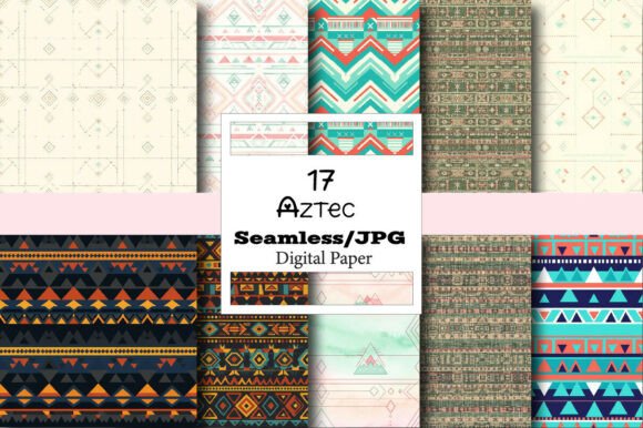 Download Seamless Aztec Patterns - Pattern Collection