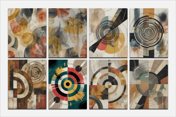 Download Modern Abstract Geometric Junk Journal - Geometric Collection