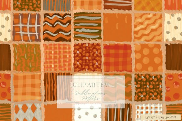 Download Fall Boho Patchwork Sublimation Pattern - Pattern Collection