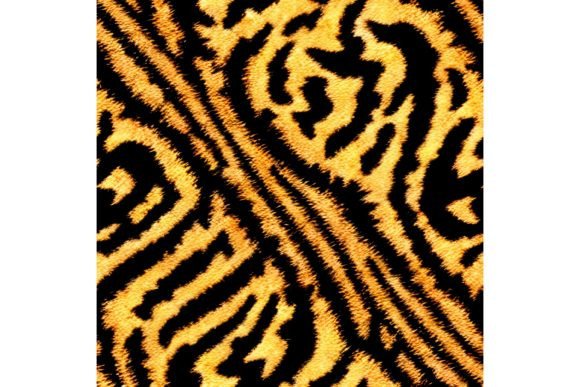 Download Tiger Print Seamless Pattern - Pattern Collection
