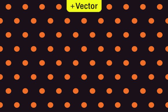 Download Halloween Orange Polka Dots Pattern - Pattern Collection