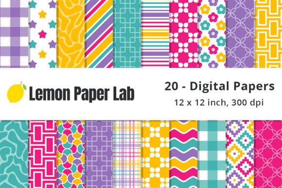 Download Bright Geometric Digital Background - Geometric Collection