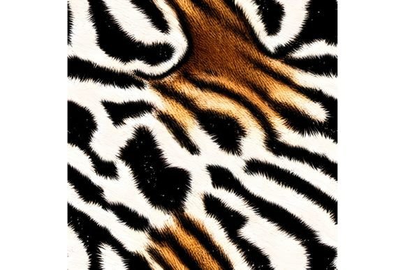 Download Tiger Print Seamless Pattern - Pattern Collection