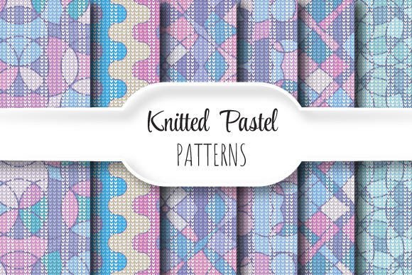 Download Knitted Pastel Patterns - Pattern Collection