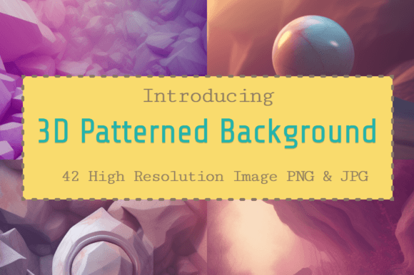 Download 3D Patterned Backgrounds Bundle - Pattern Collection