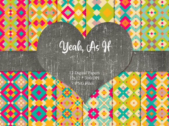 Download Bright Cute Geometric Papers - Geometric Collection