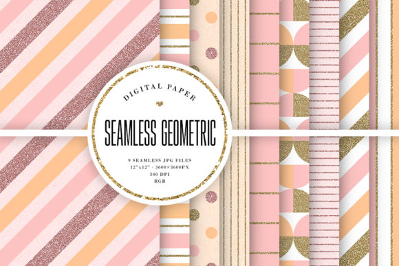 Download Seamless Pastel Geometric Patterns - Geometric Collection