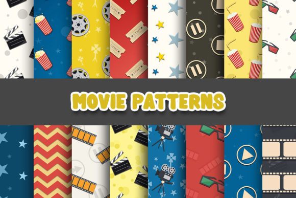 Download Movie Digital Paper Patterns - Pattern Collection