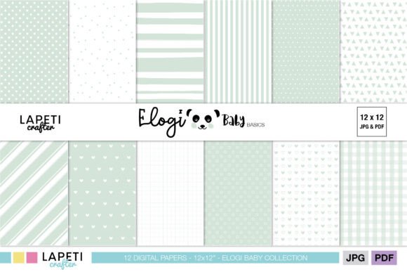 Download Neutral Pastel Baby Shower Patterns - Pattern Collection