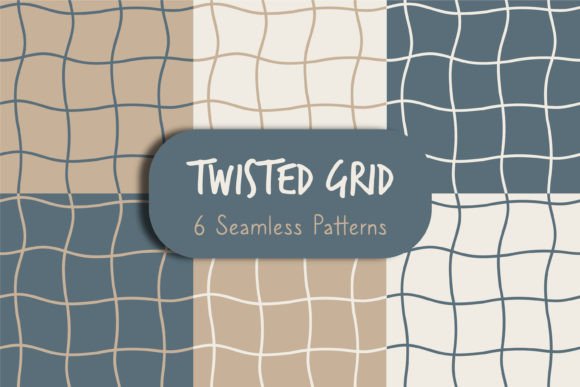 Download Twisted Grid Seamless Patterns - Pattern Collection