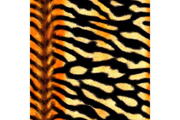 Download Tiger Print Seamless Pattern - Pattern Collection