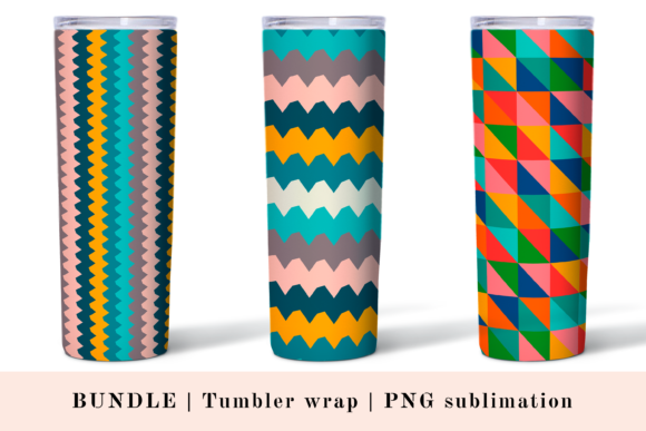 Download Geometrical STRAIGHT Skinny Tumbler PNG - Geometric Collection