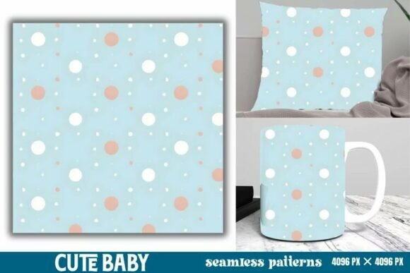 Download Cute Baby Pastel Digital Papers Pattern - Pattern Collection