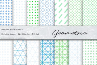 Download Geometric Digital Papers - Geometric Collection