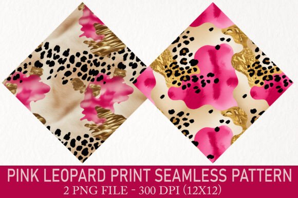 Download Pink Leopard Print Seamless Pattern - Pattern Collection
