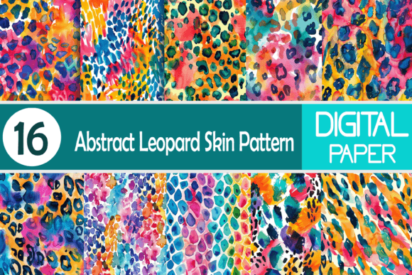 Download Abstract Leopard Skin Pattern - Pattern Collection
