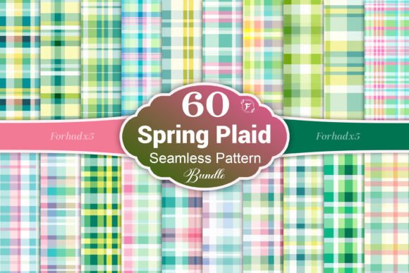 Download Spring Plaid Seamless Pattern - Pattern Collection