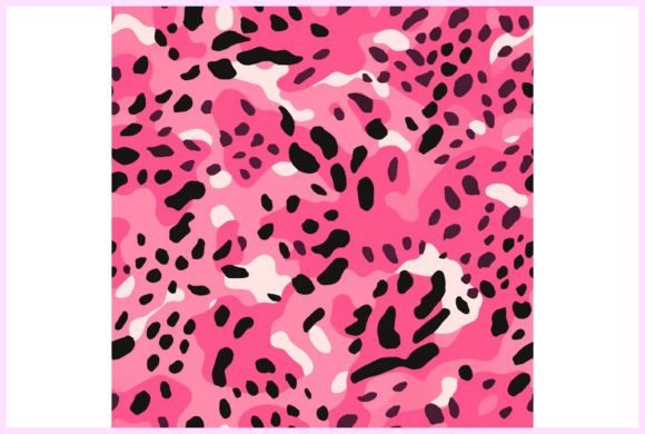 Download Pink Leopard Skin Seamless Pattern - Pattern Collection