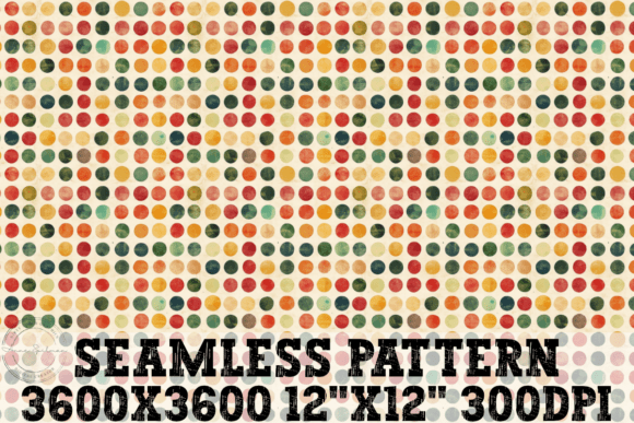 Download Colorful Autumn Polka Dots Pattern - Pattern Collection