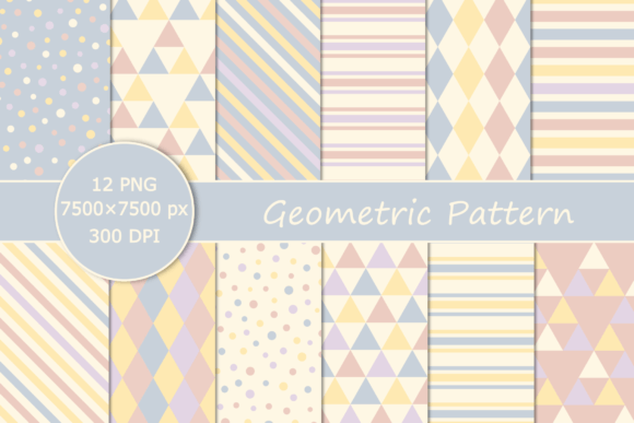 Download Pastel Geometric Pattern - Geometric Collection