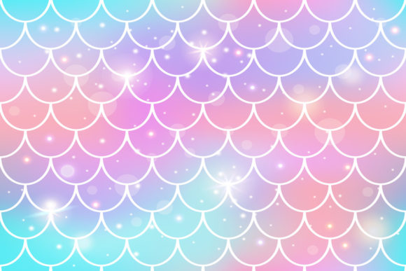 Download Mermaid Scales Pattern - Pattern Collection