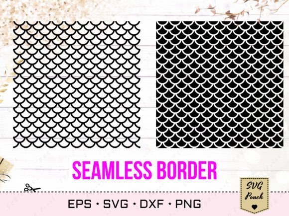 Download Mermaid Scales Pattern Svg - Pattern Collection